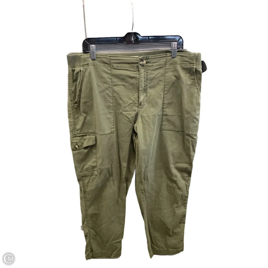 Pants Cargo & Utility By Sonoma In Green, Size: 18