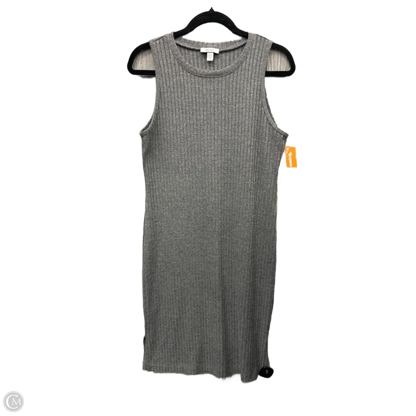 Dress Casual Midi By Nine West In Grey, Size: L