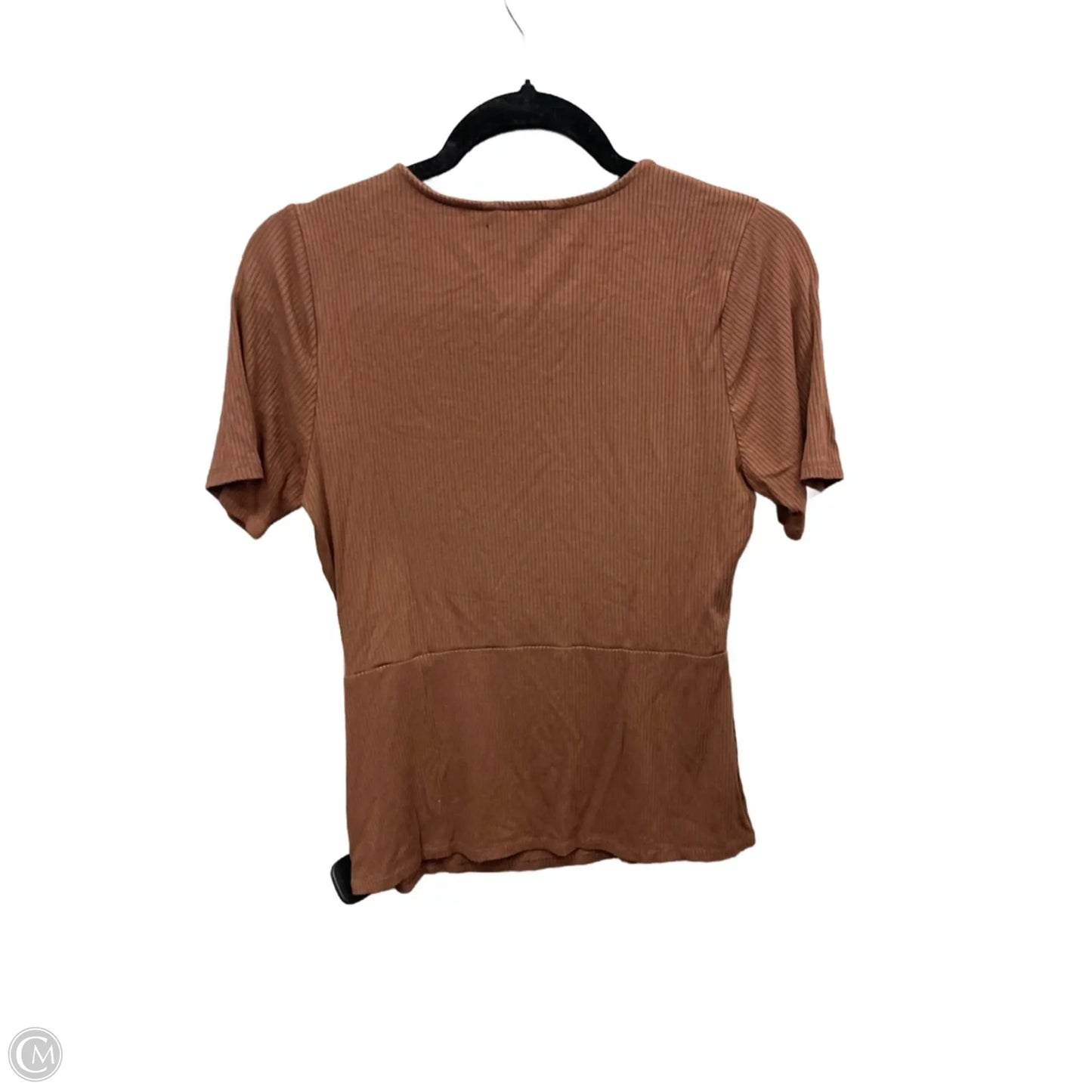 Top Long Sleeve By Banana Republic In Brown, Size: M