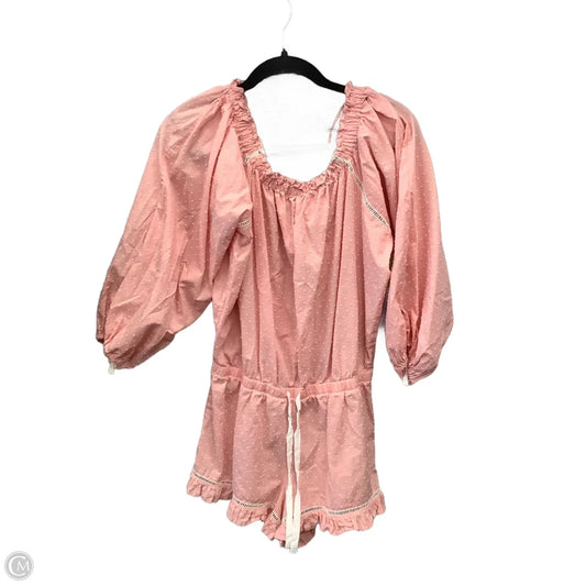 Romper By Victorias Secret In Pink, Size: M