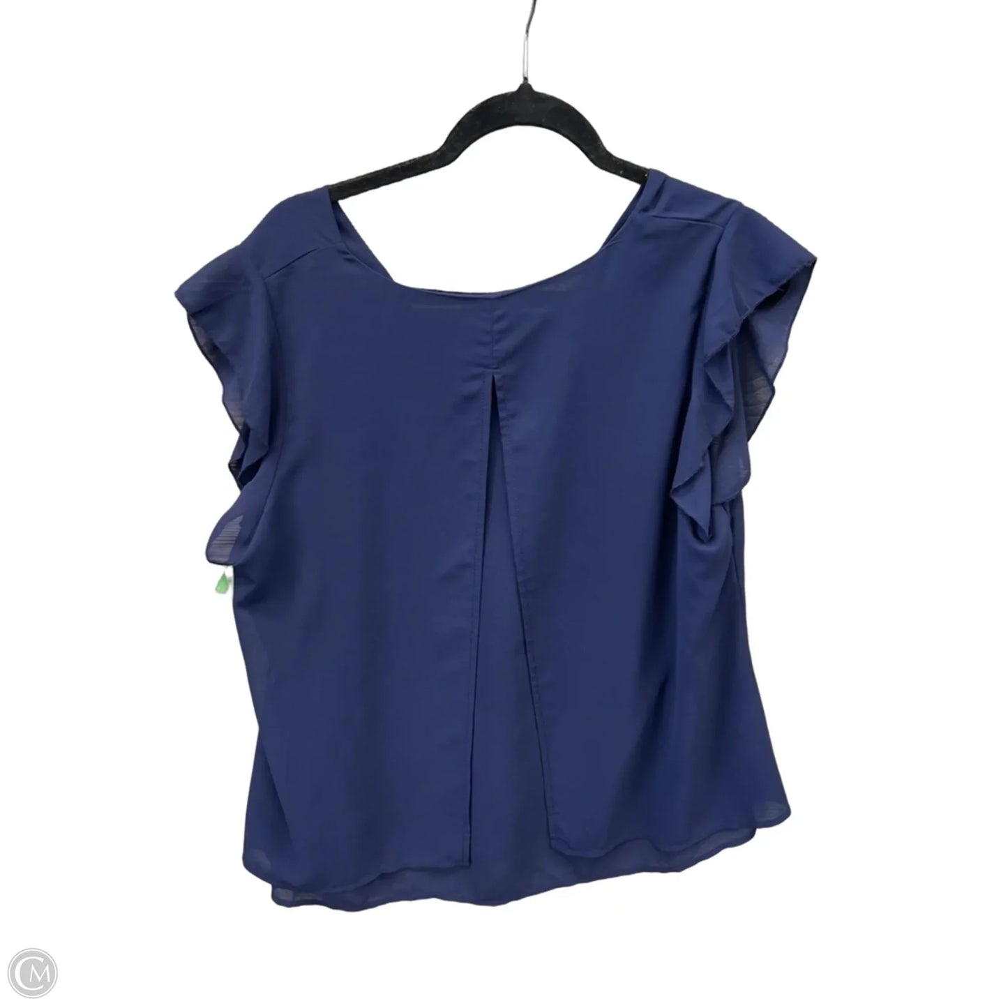 Top Sleeveless By Clothes Mentor In Blue, Size: Xl