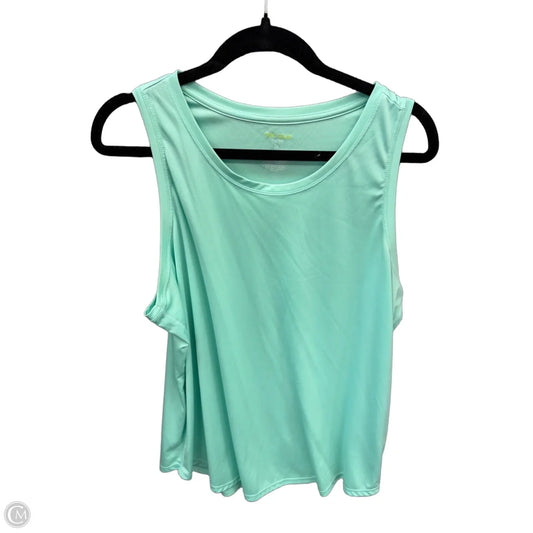 Athletic Tank Top By Tek Gear In Green, Size: 1x