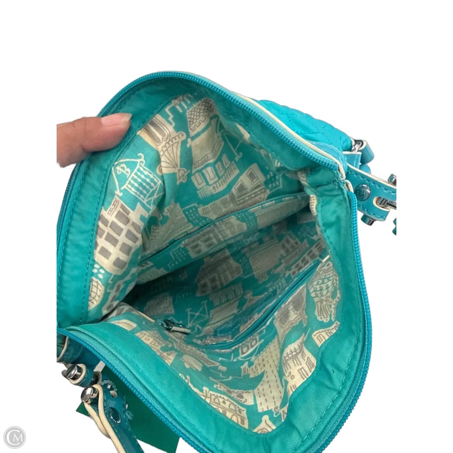 Handbag By Vera Bradley, Size: Medium
