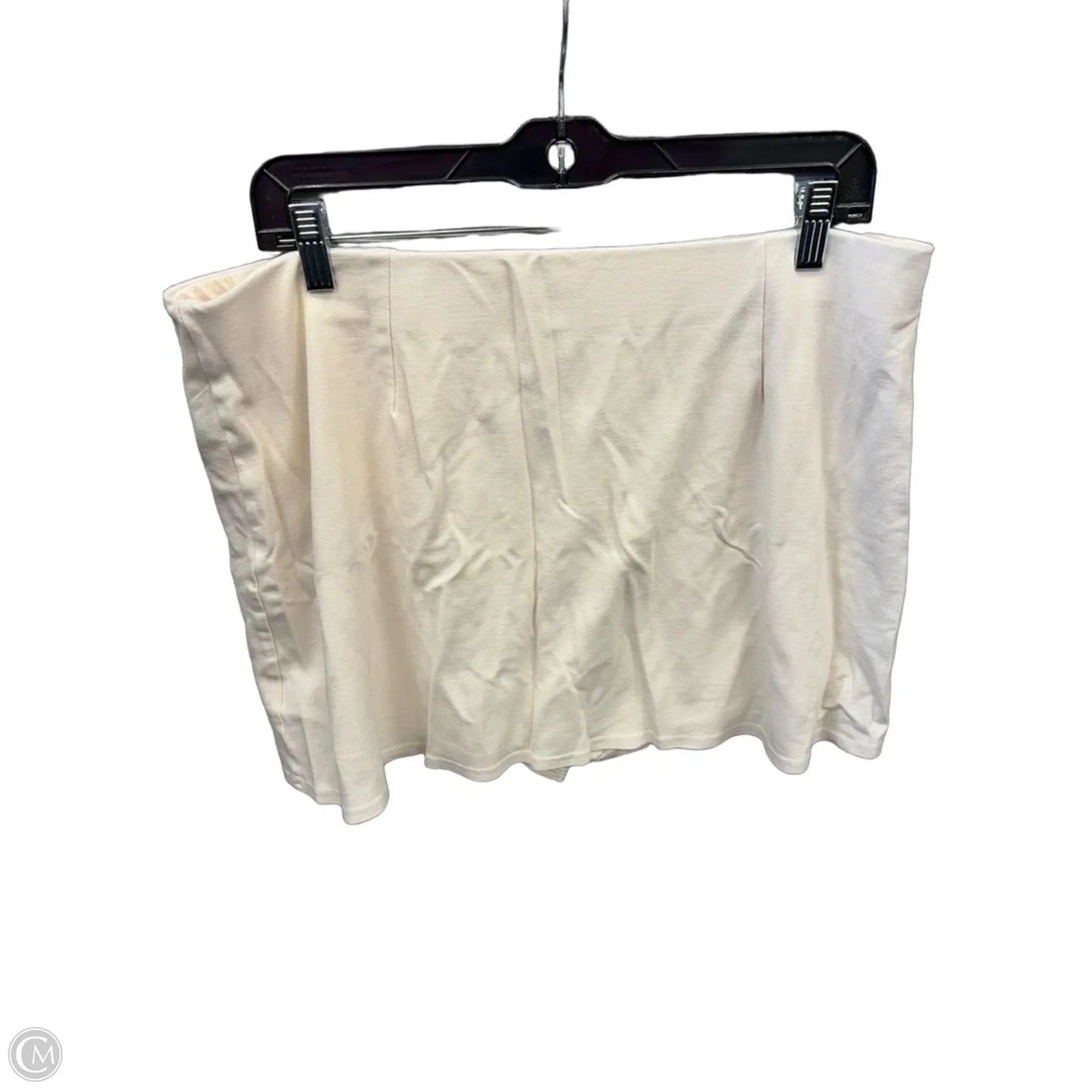 Skirt Mini & Short By American Eagle In Cream, Size: Xl