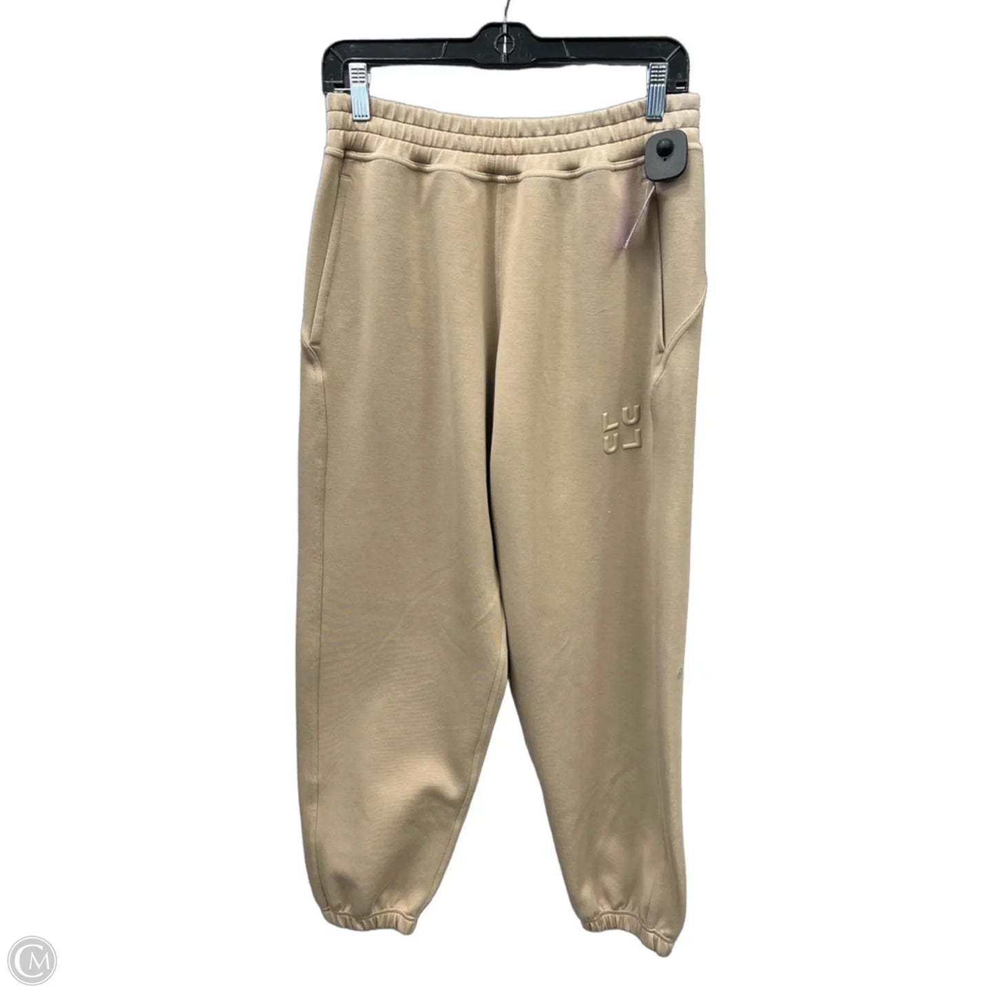 Athletic Pants By Lululemon In Tan, Size: 6