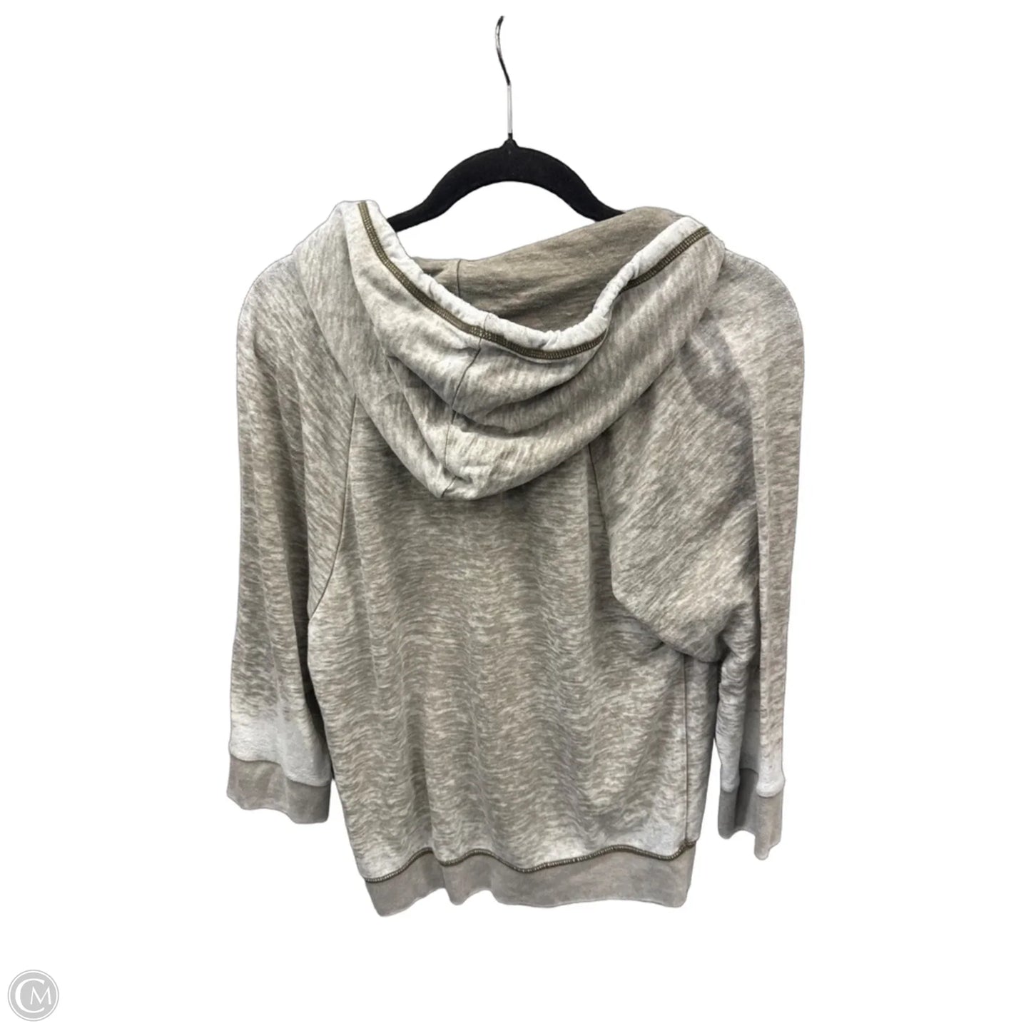 Sweatshirt Hoodie By Aerie In Grey, Size: M