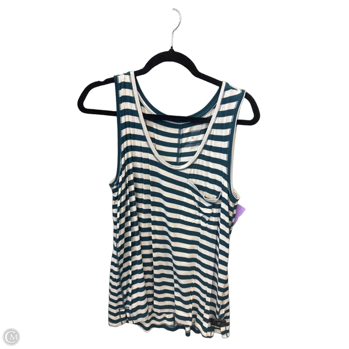 Tank Top By Sonoma In Striped Pattern, Size: M