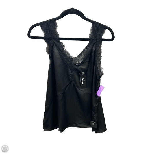 Top Sleeveless By Lulus In Black, Size: M