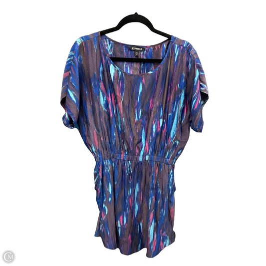 Dress Casual Short By Express In Multi-colored, Size: M