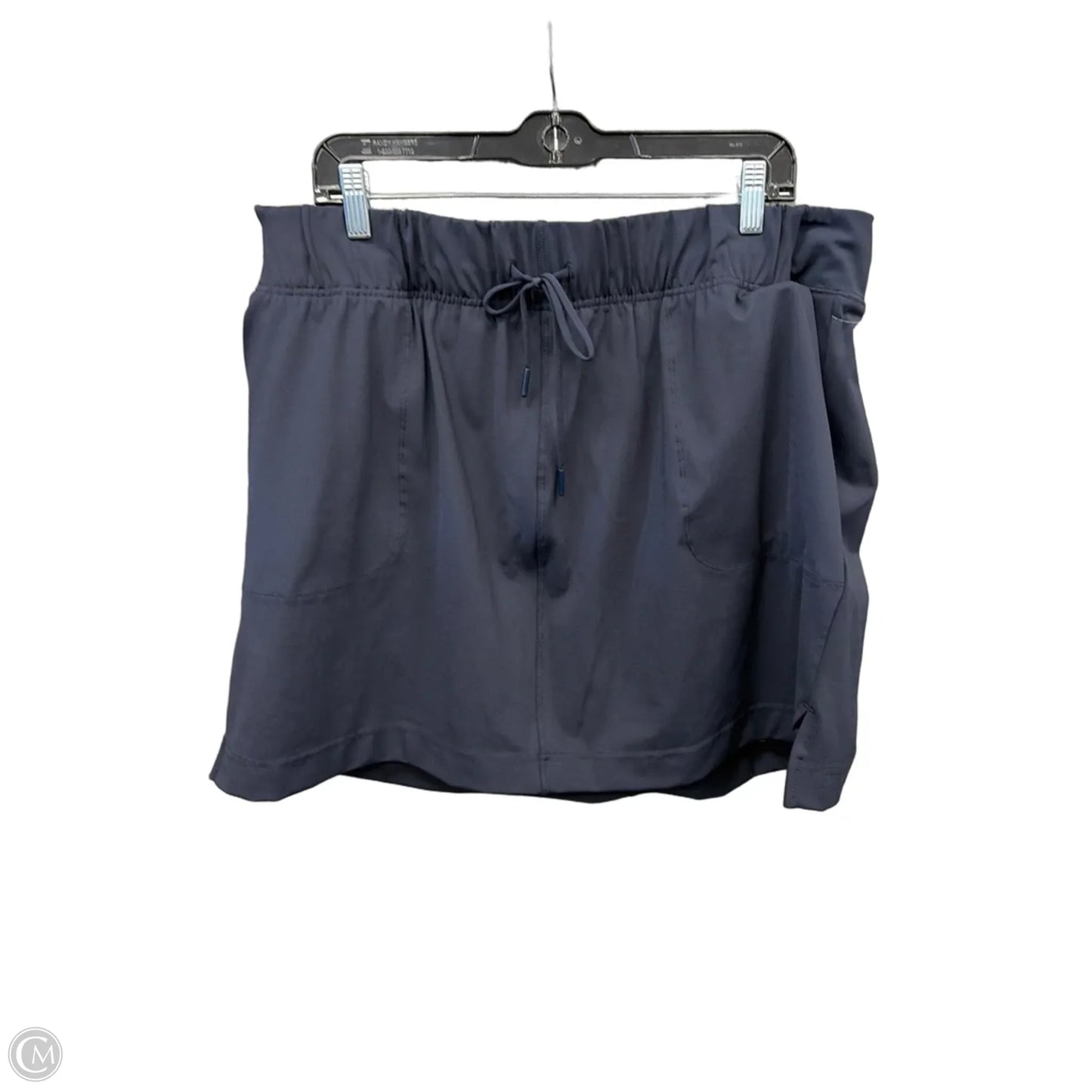 Athletic Skort By Livi Active In Blue, Size: Xxl
