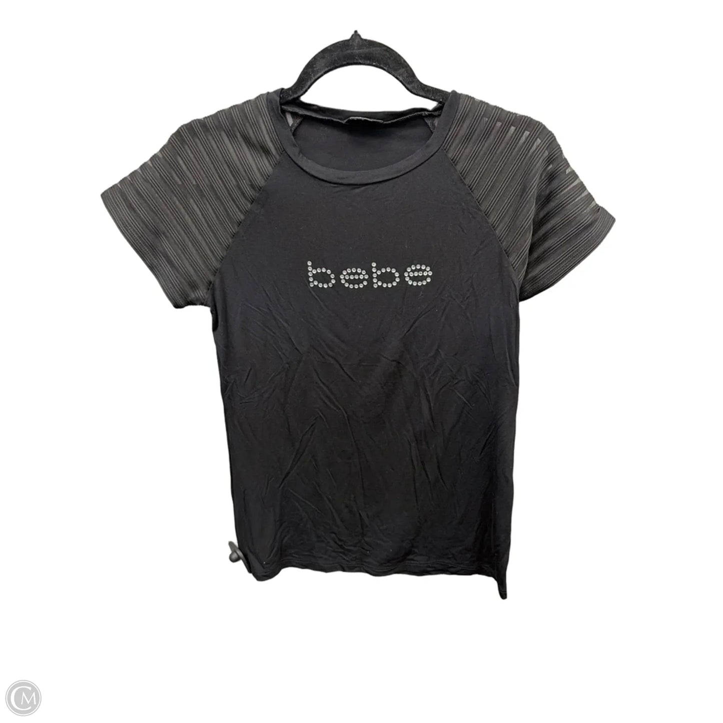 Top 2pc 3/4 Sleeve By Bebe In Black, Size: L