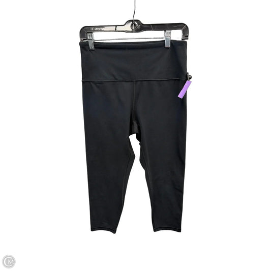 Athletic Leggings Capris By Zobha In Black, Size: L