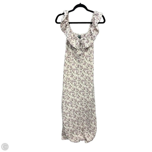 Dress Casual Maxi By Wild Fable In Floral Print, Size: M