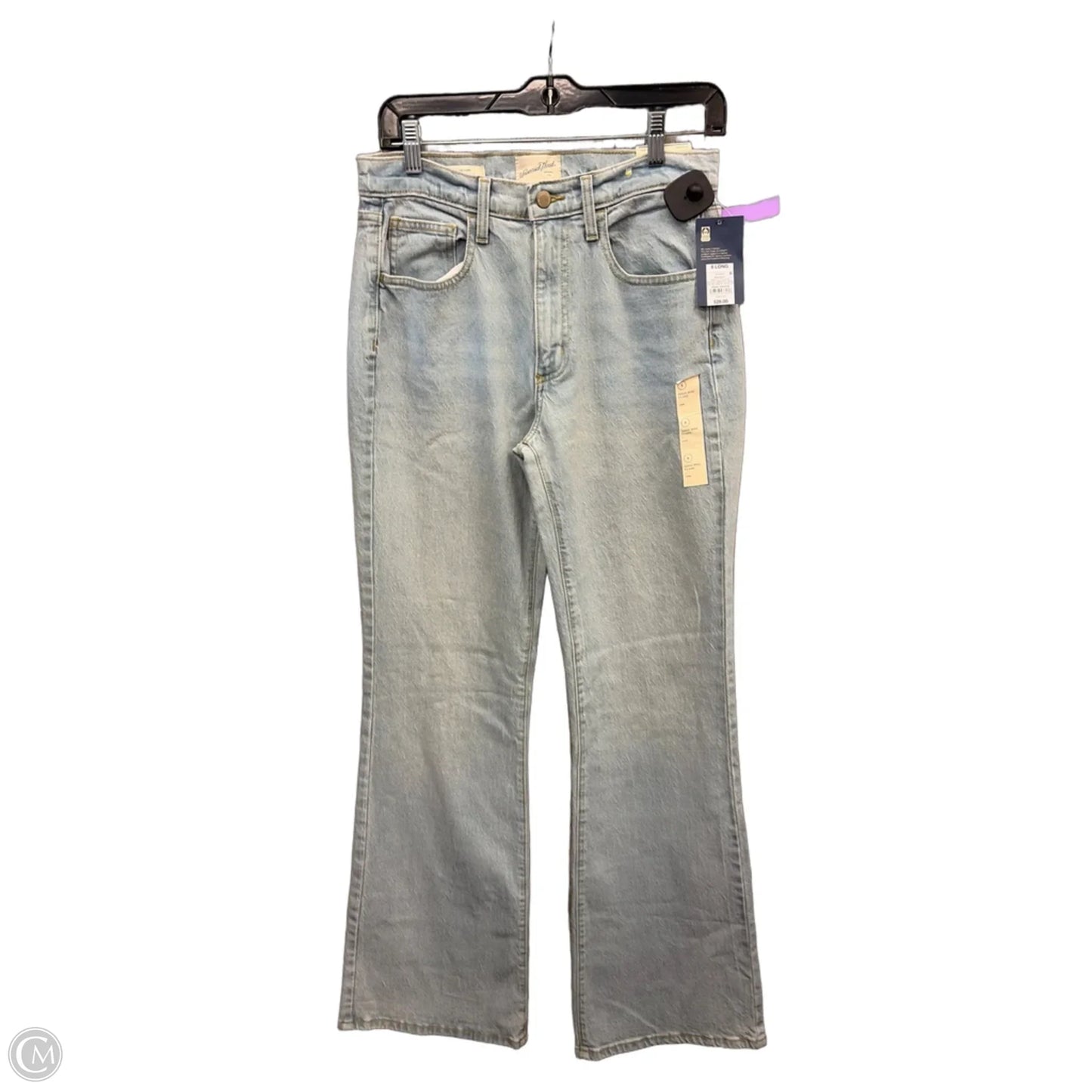 Jeans Flared By Universal Thread In Blue Denim, Size: 8
