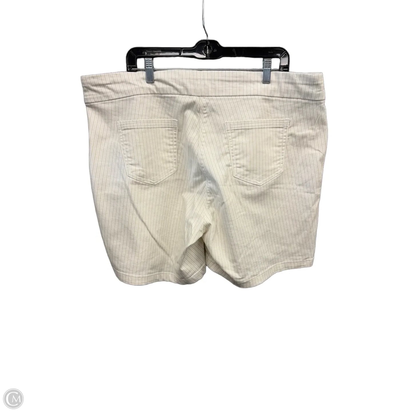 Shorts By Liz Claiborne In Striped Pattern, Size: 20