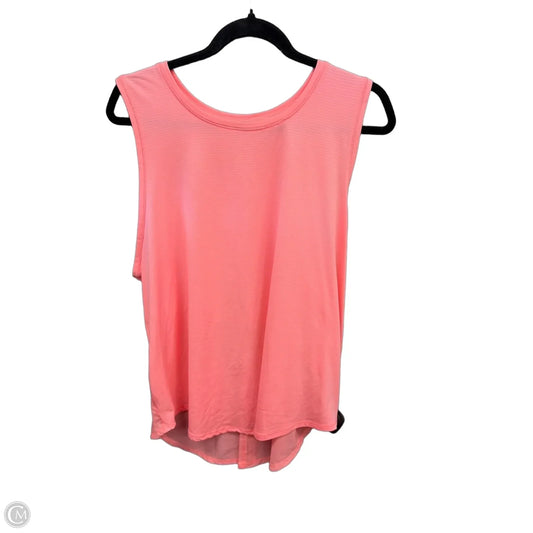 Athletic Tank Top By Avia In Coral, Size: Xxl