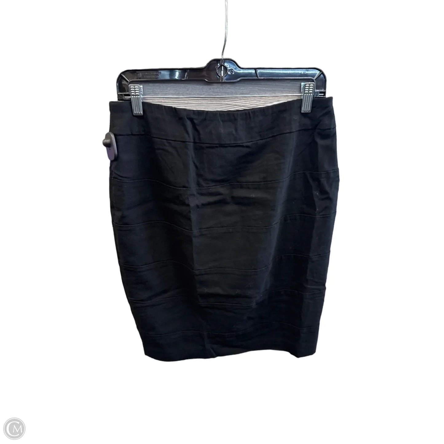 Skirt Midi By Clothes Mentor In Black, Size: 12