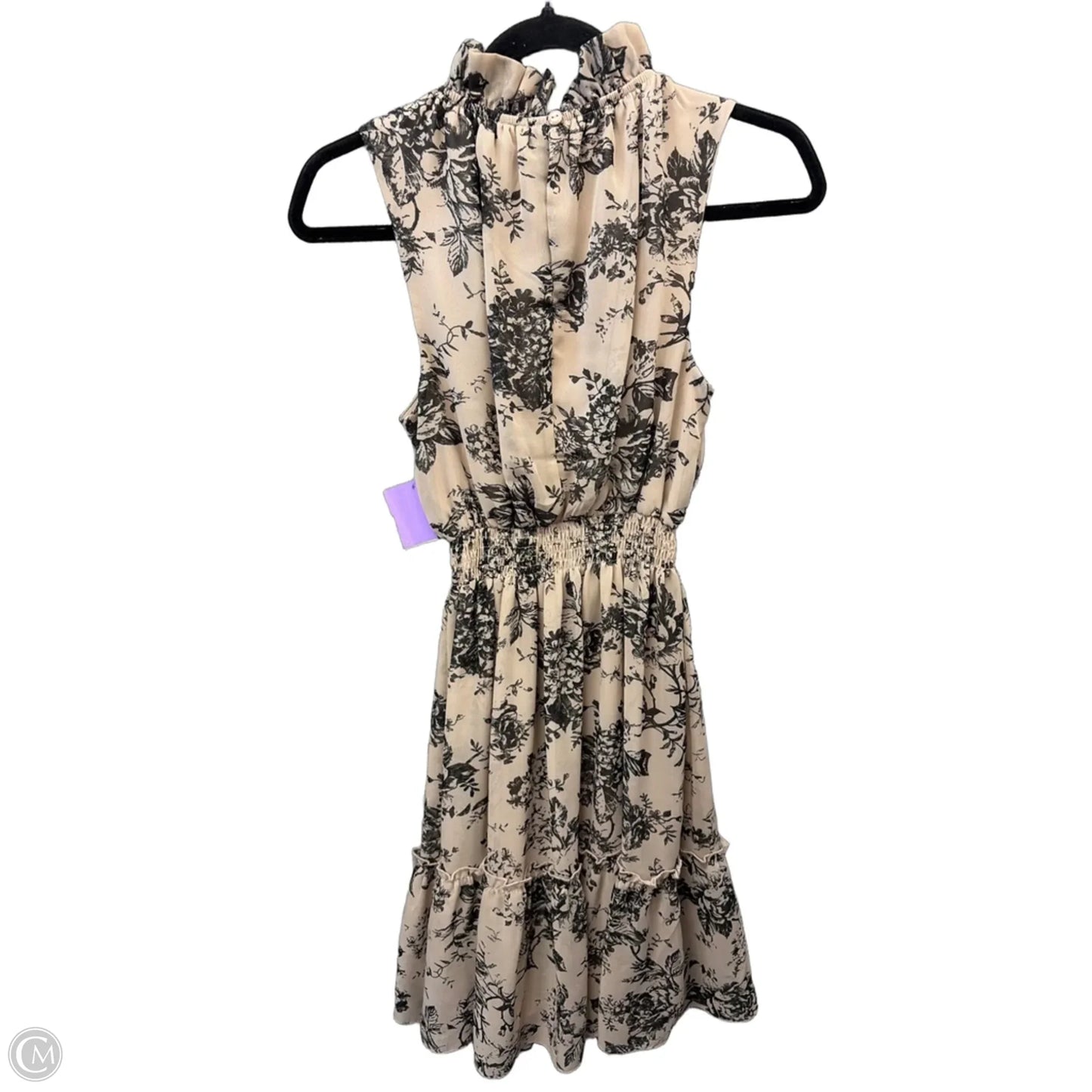 Dress Casual Midi By Kate And Lily In Black & Tan, Size: S