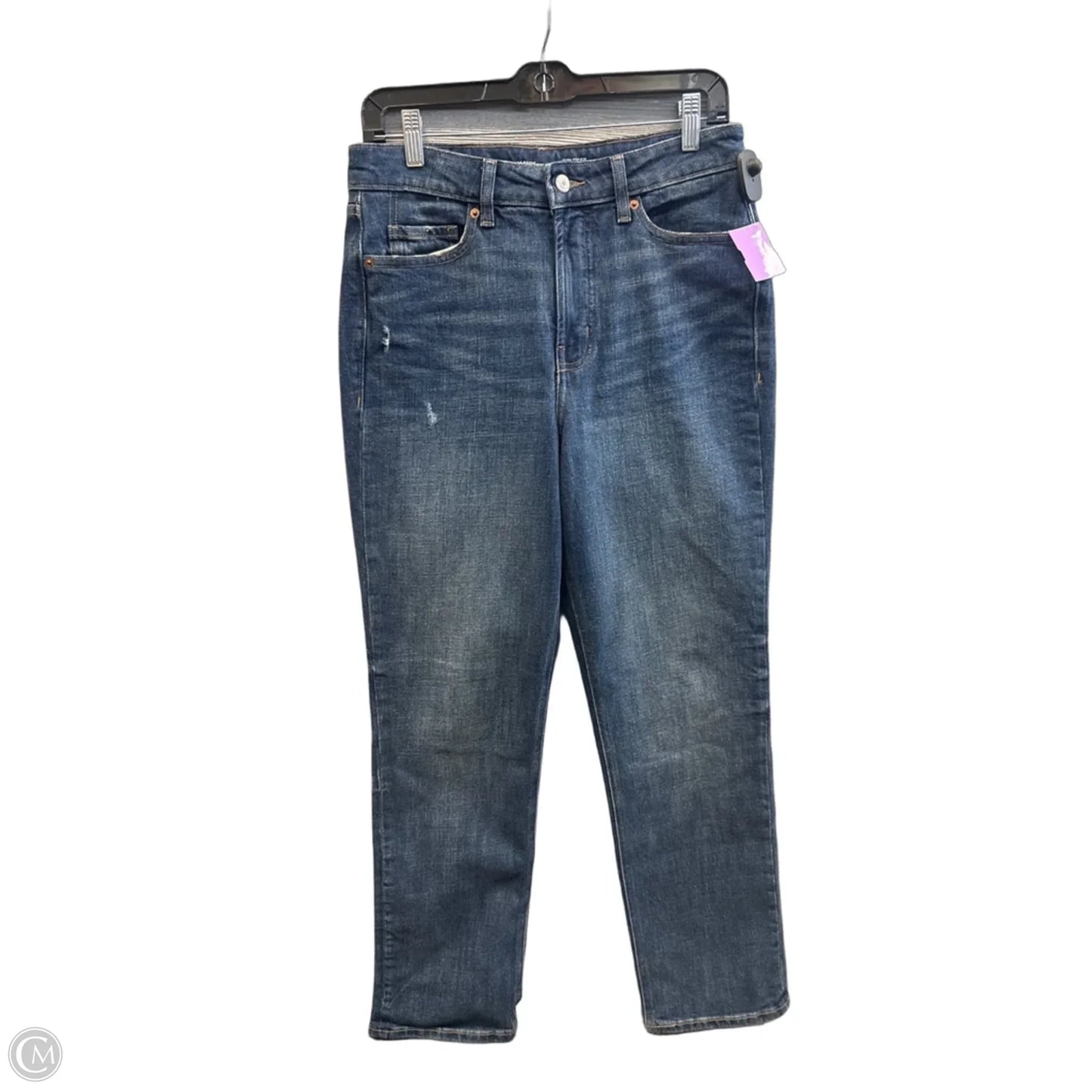 Jeans Straight By Old Navy In Blue Denim, Size: 4