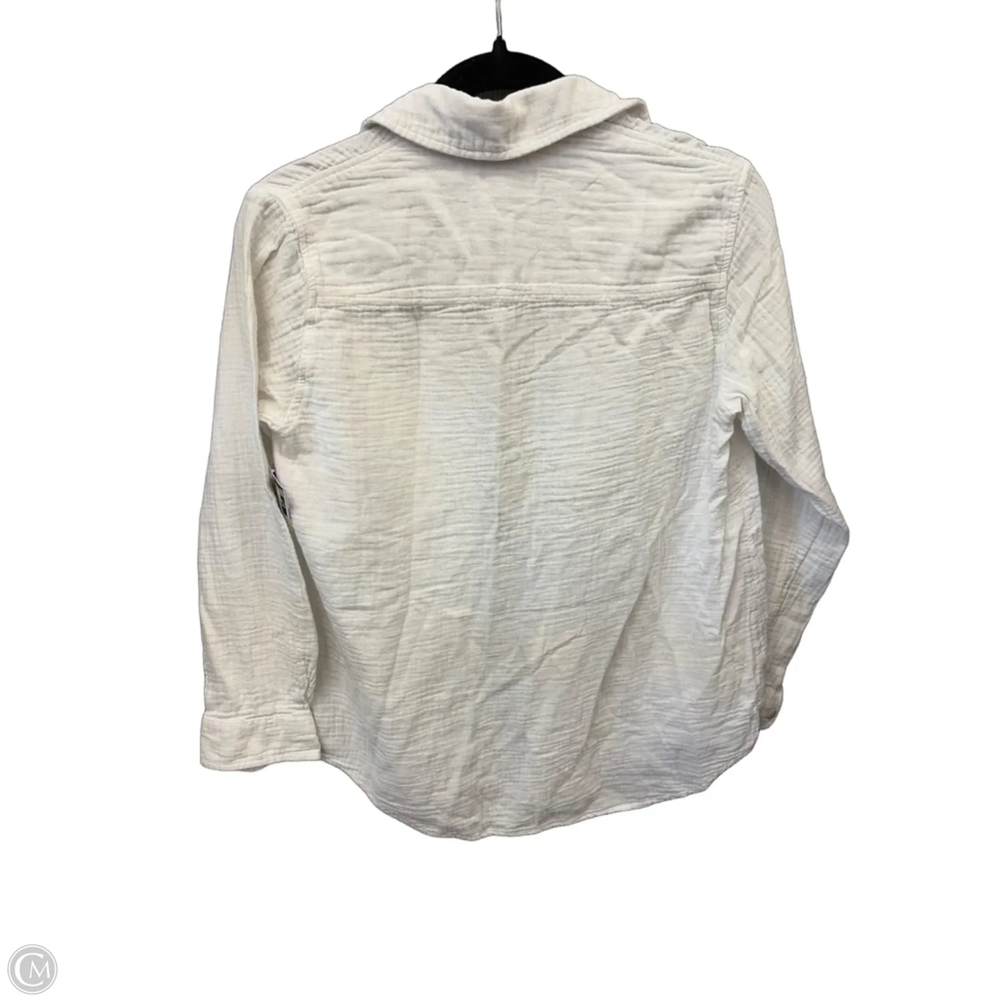 Top Long Sleeve Basic By Universal Thread In White, Size: Xs