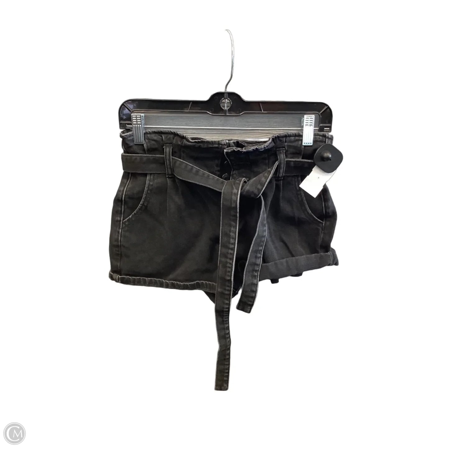 Shorts By American Eagle In Black Denim, Size: 2