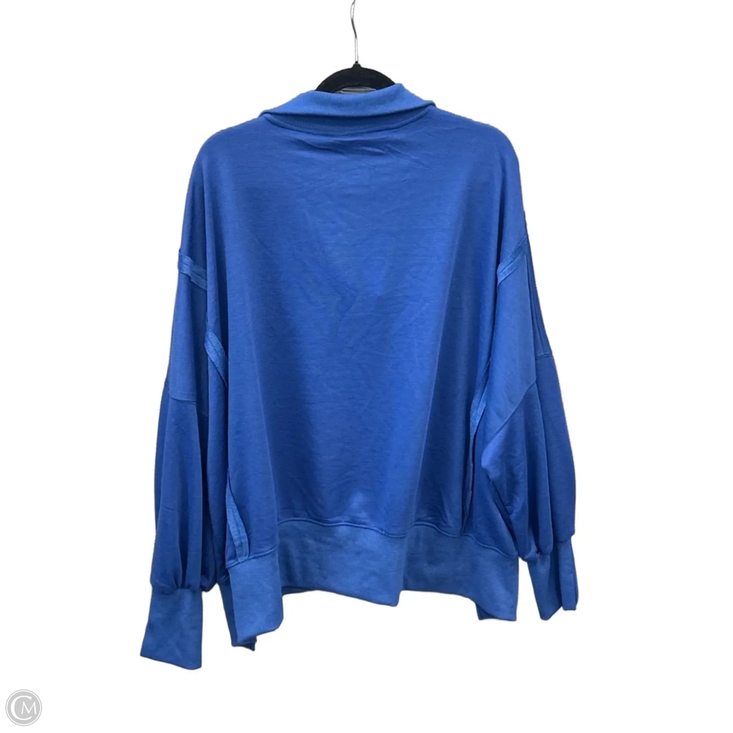 Top Long Sleeve By Clothes Mentor In Blue, Size: Xl