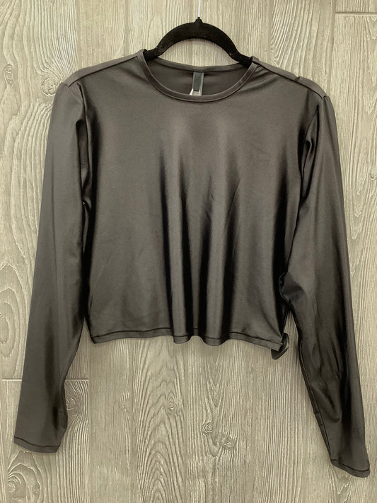 Athletic Top Long Sleeve Crewneck By Skims In Black, Size: 3x