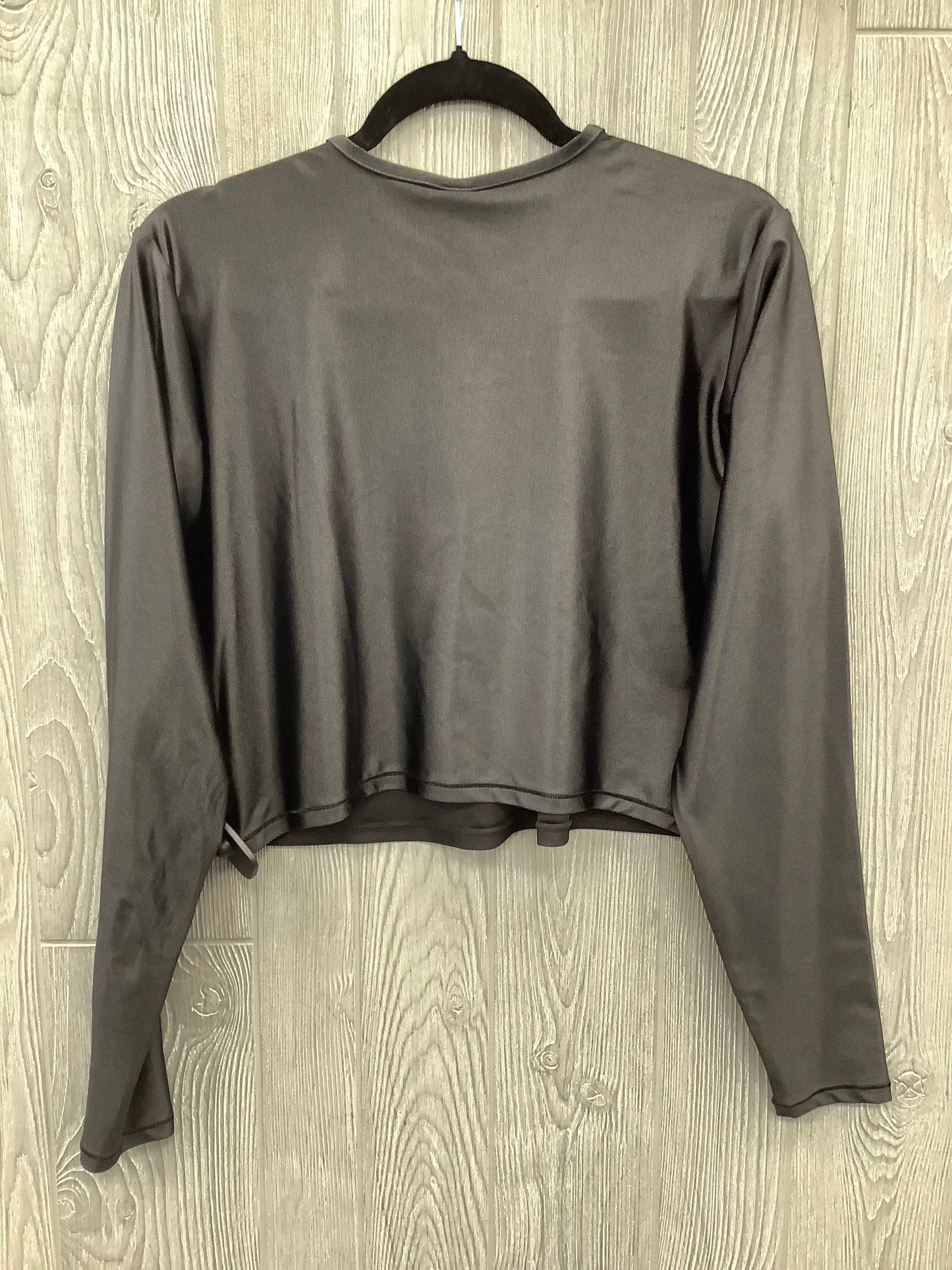 Athletic Top Long Sleeve Crewneck By Skims In Black, Size: 3x