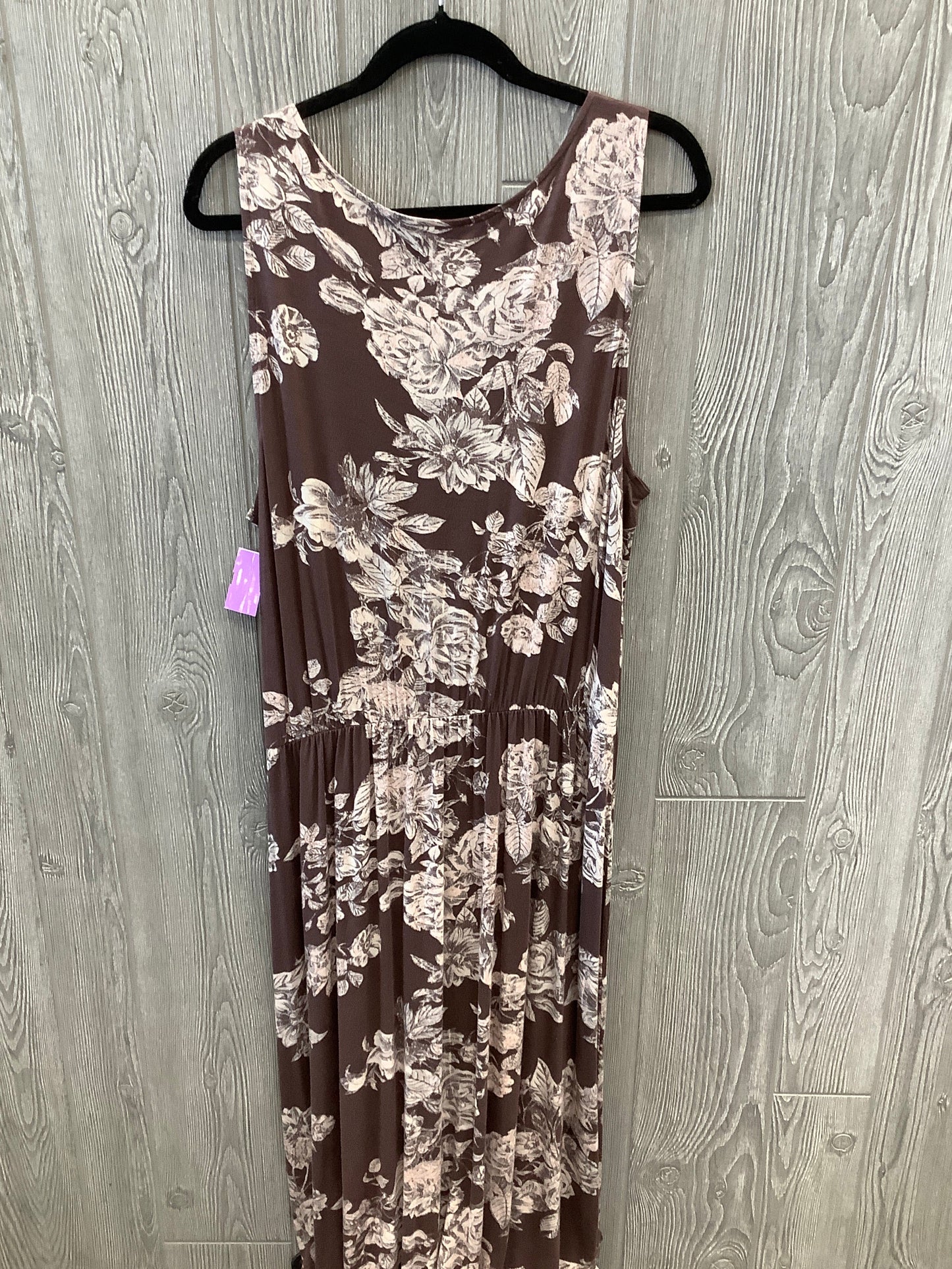 Dress Casual Midi By Maurices In Purple, Size: Xl