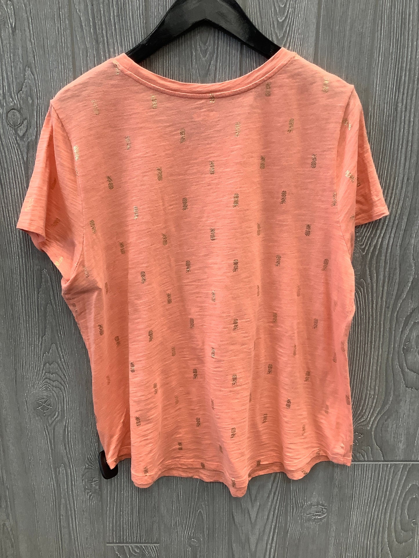 Orange Top Short Sleeve Old Navy, Size L