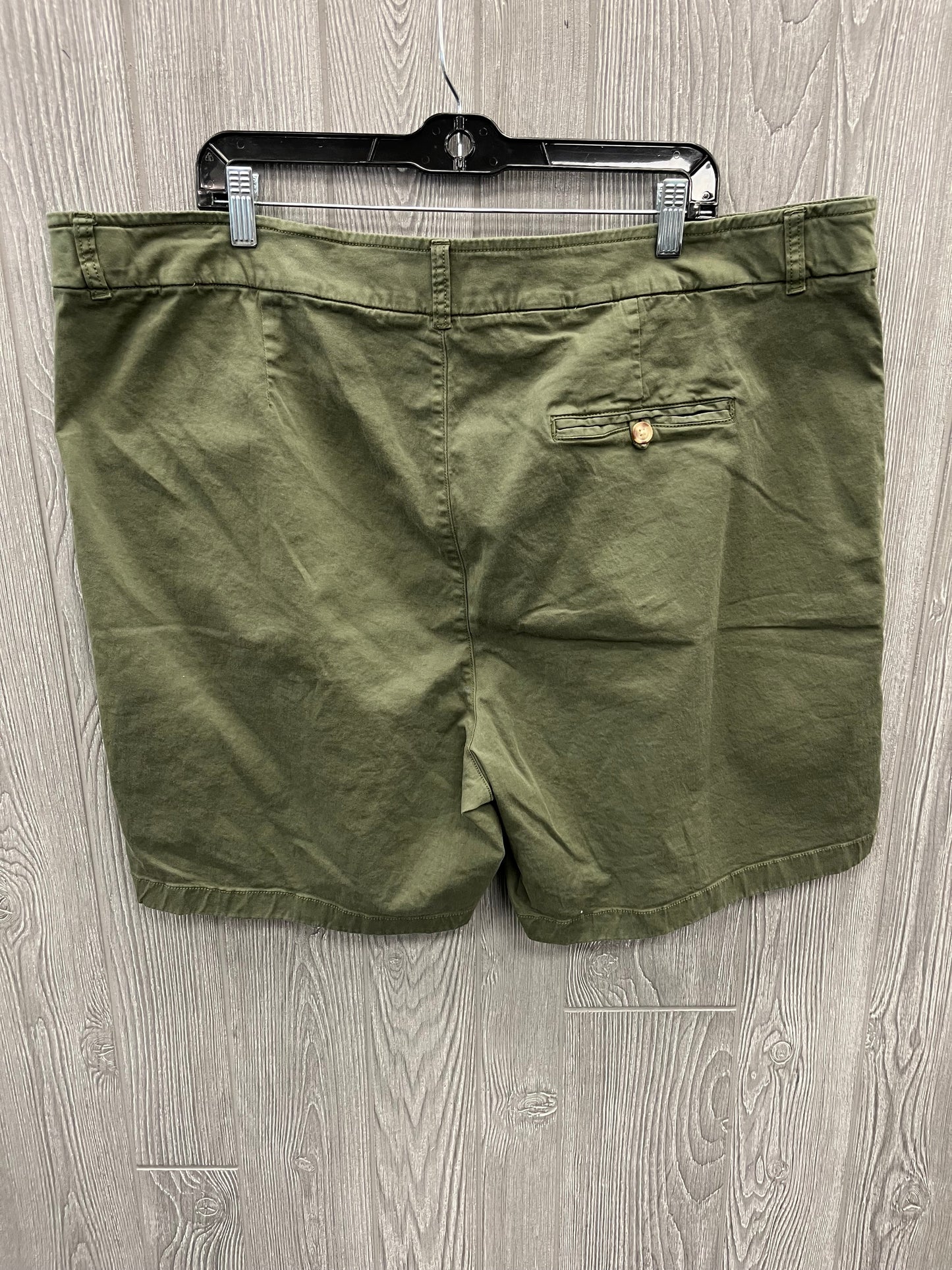 Shorts By Coldwater Creek In Green, Size: 24w