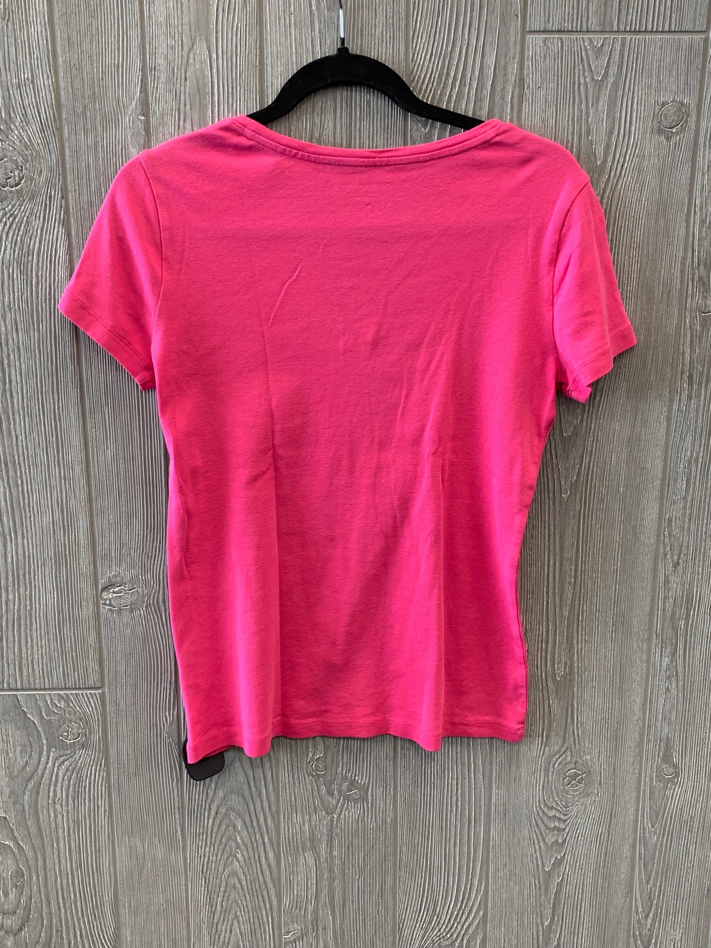 Pink Top Short Sleeve Nautica, Size M