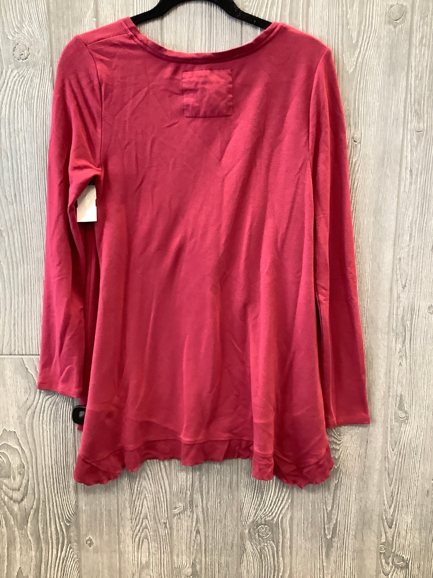 Red Top Long Sleeve Cupio, Size S