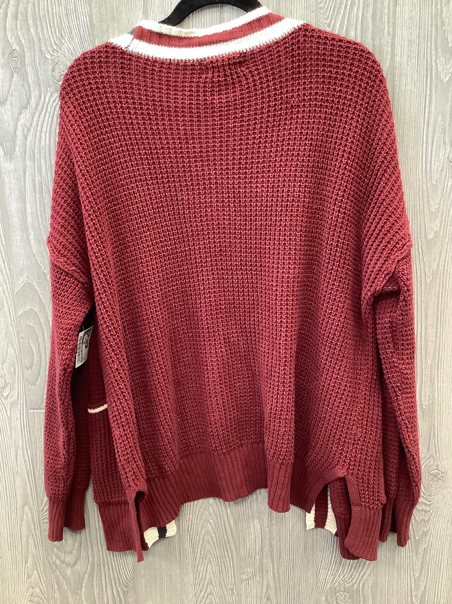 Red Cardigan Universal Thread, Size M