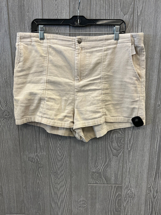 Shorts By Wild Fable In Beige, Size: 14