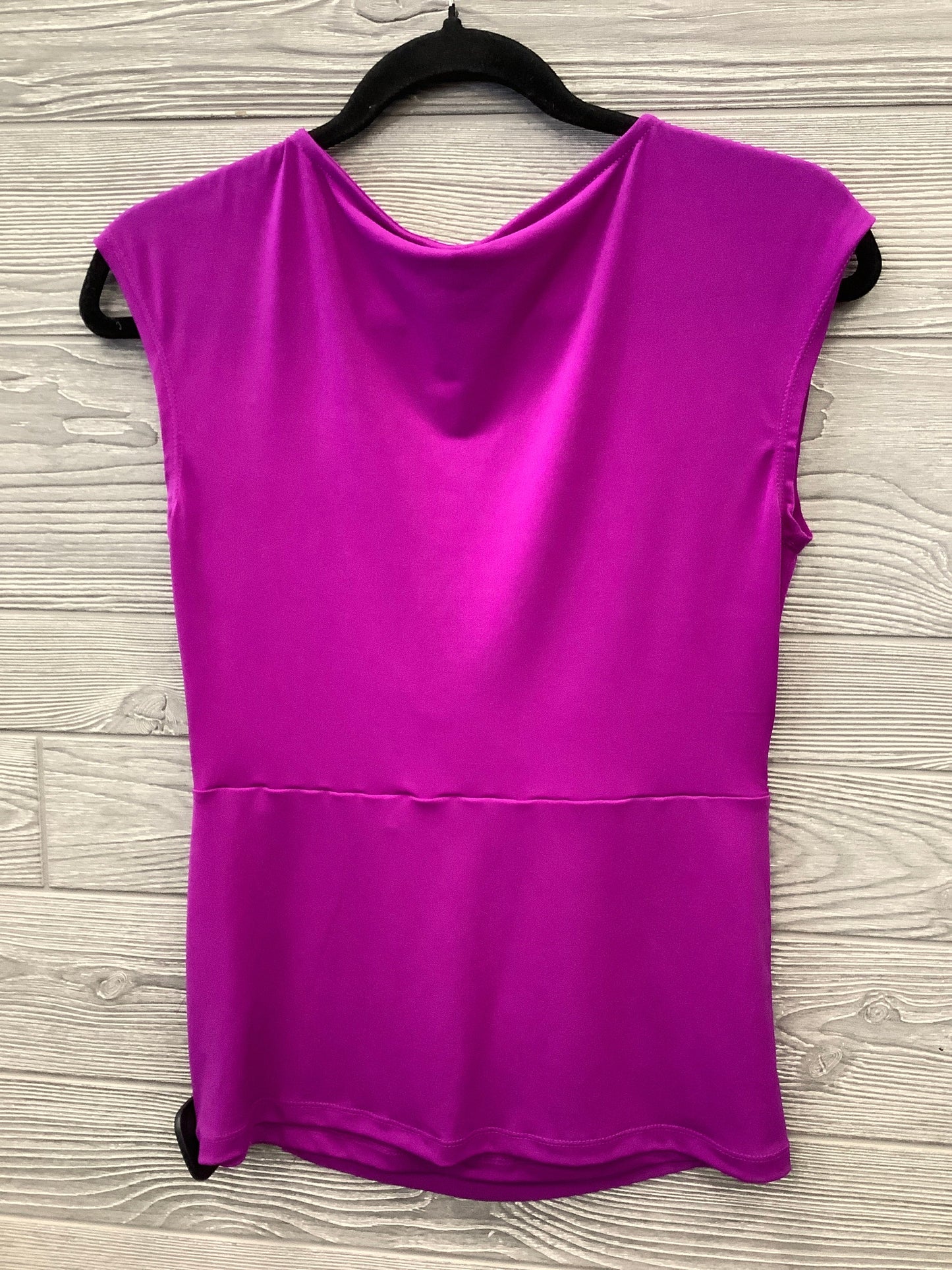 Top Sleeveless By Worthington In Purple, Size: Petite   S