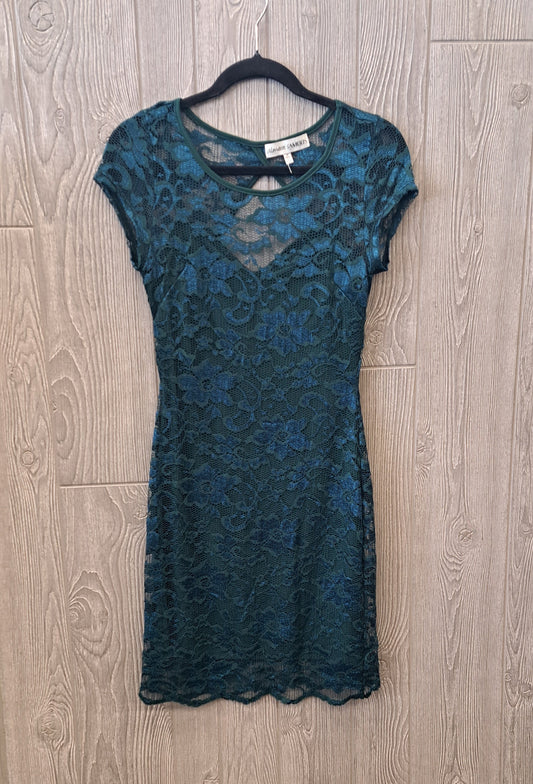 Green Dress Party Midi Almost Famous, Size M