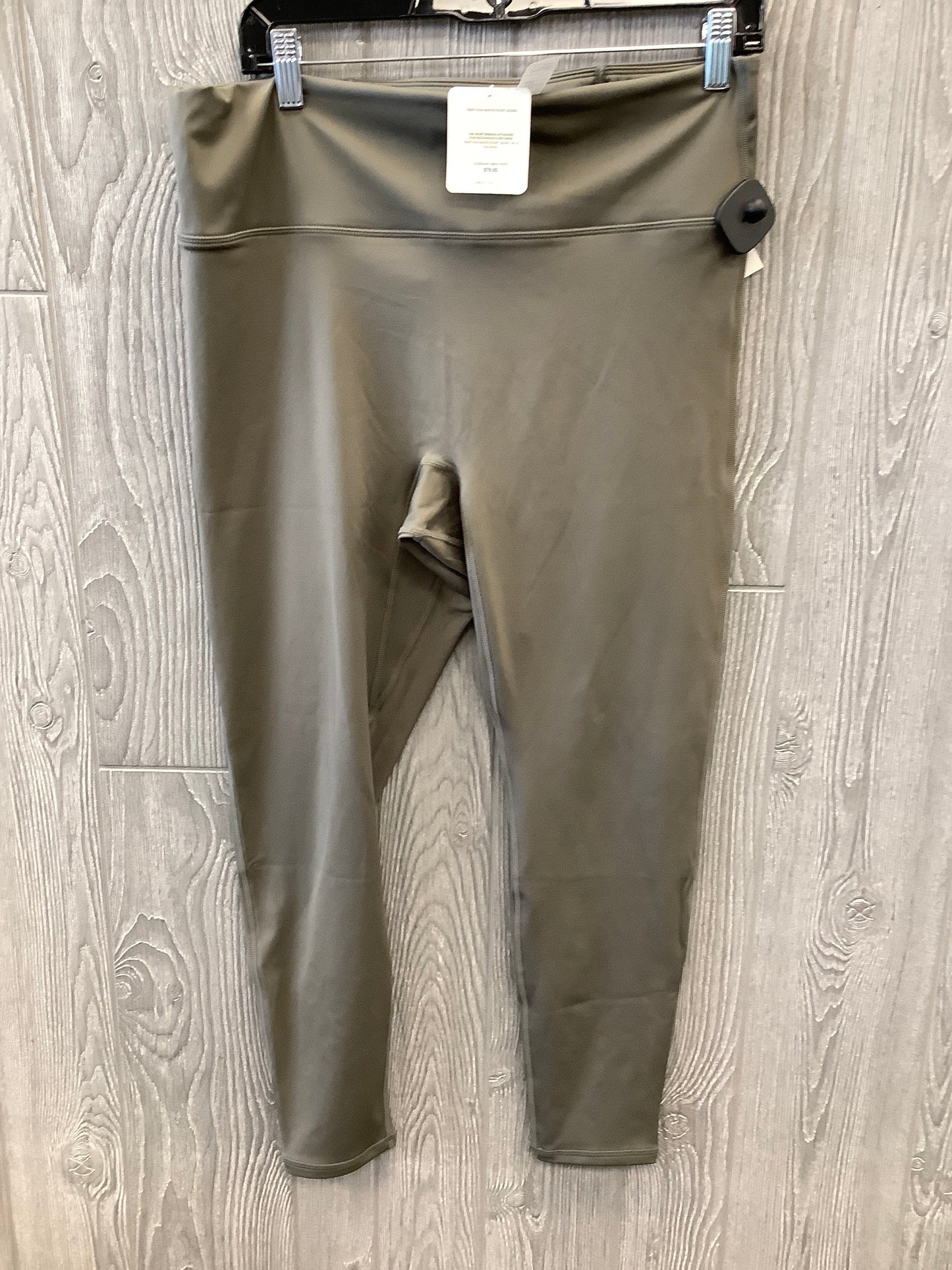 Grey Athletic Leggings Fabletics, Size Xxl