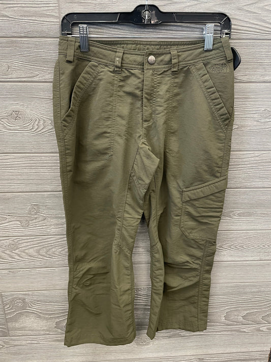 Green Capris The North Face, Size 4