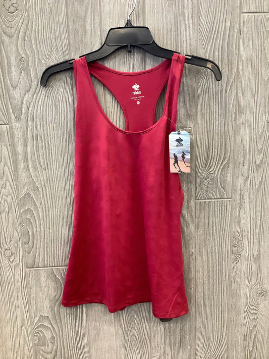 Red Athletic Tank Top Rabbit, Size Xl