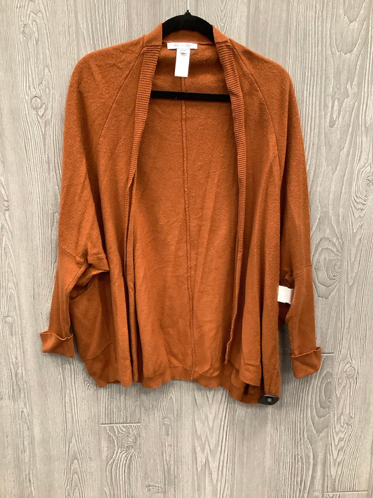 Orange Cardigan She + Sky, Size Onesize