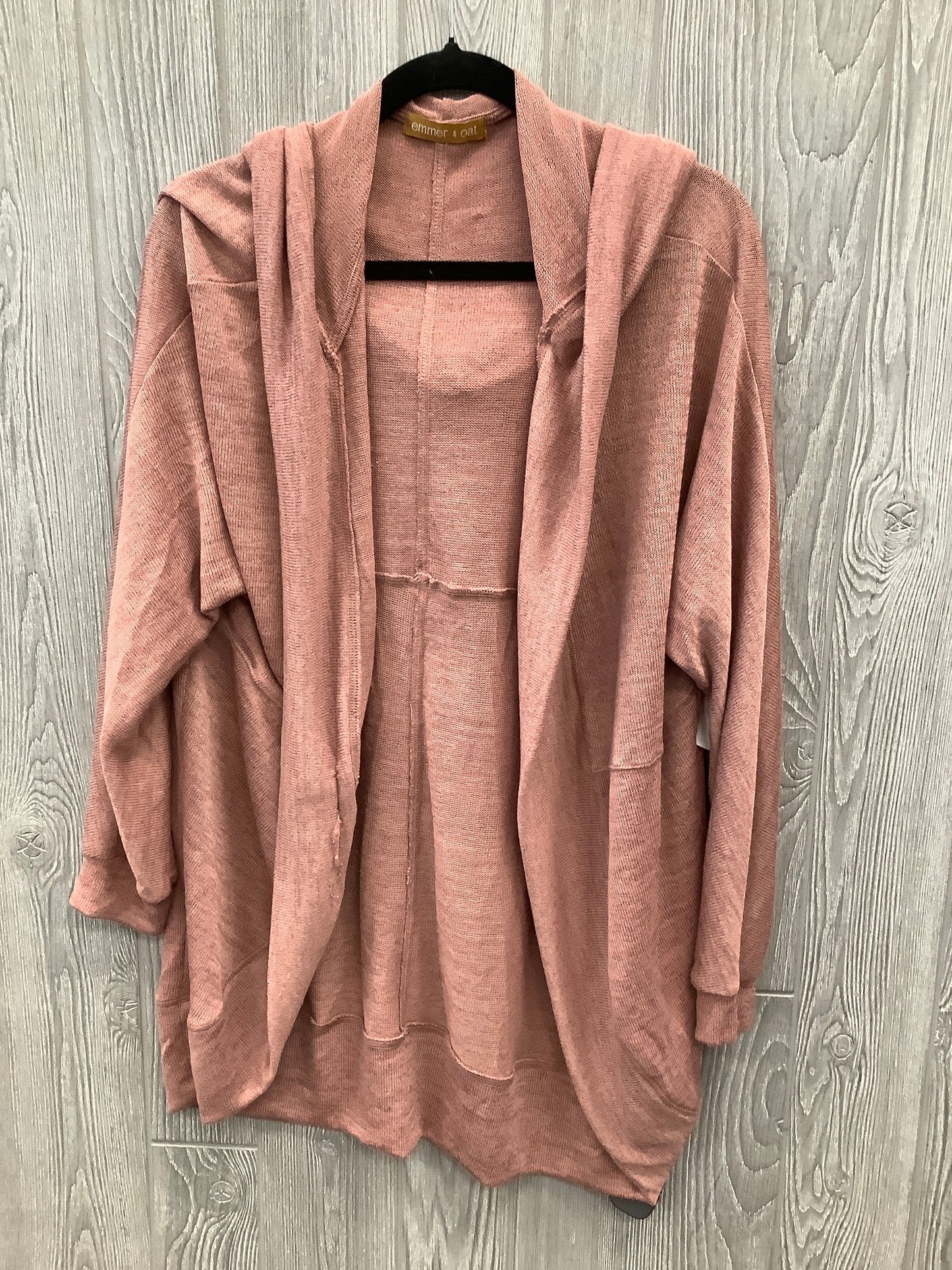 Pink Cardigan Clothes Mentor, Size M