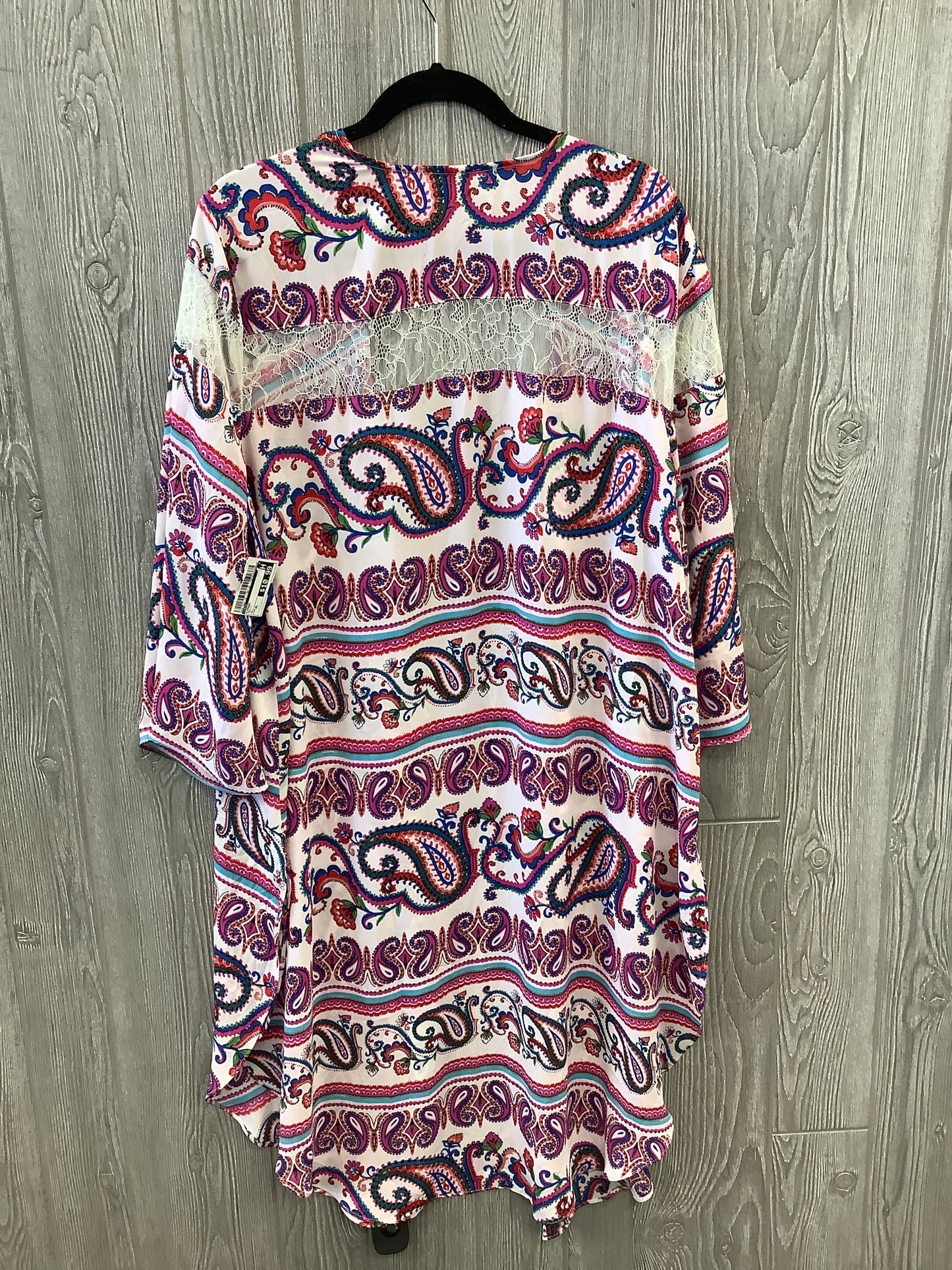 Kimono By Cato In Multi-colored, Size: Xl