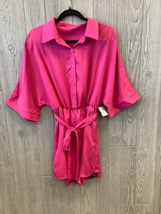 Romper By Shein In Pink, Size: L