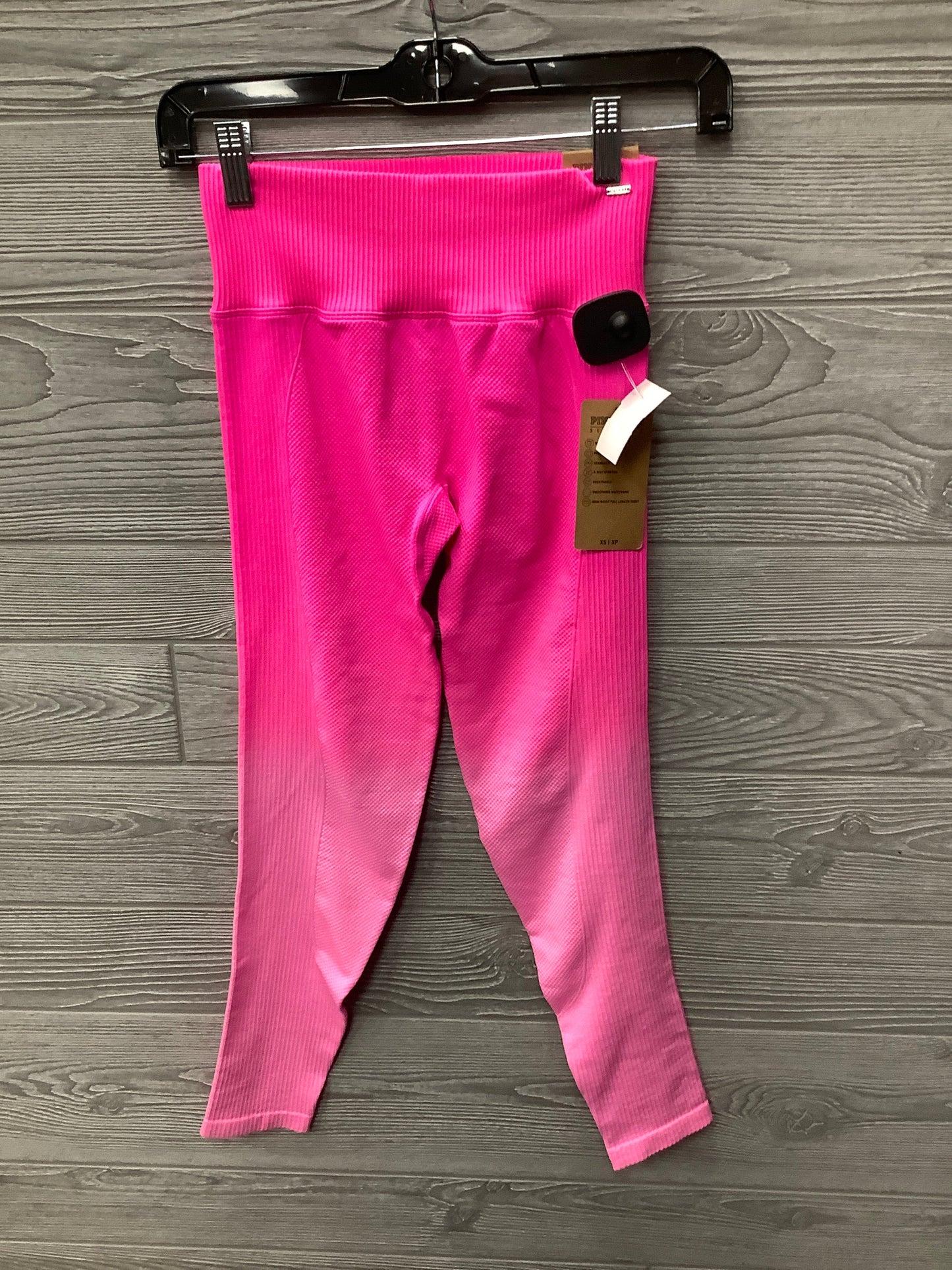 Athletic Leggings By Pink In Pink, Size: Xs