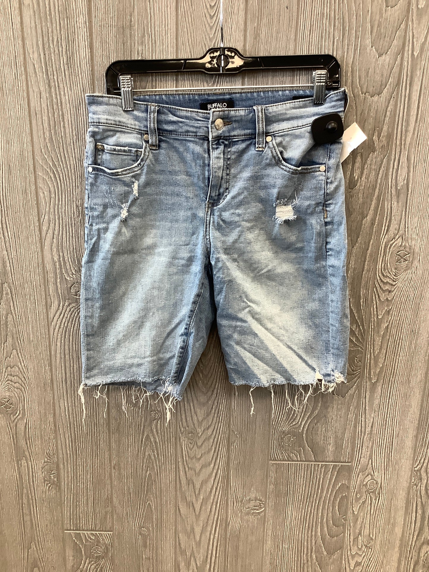 Shorts By Buffalo David Bitton In Blue Denim, Size: 8