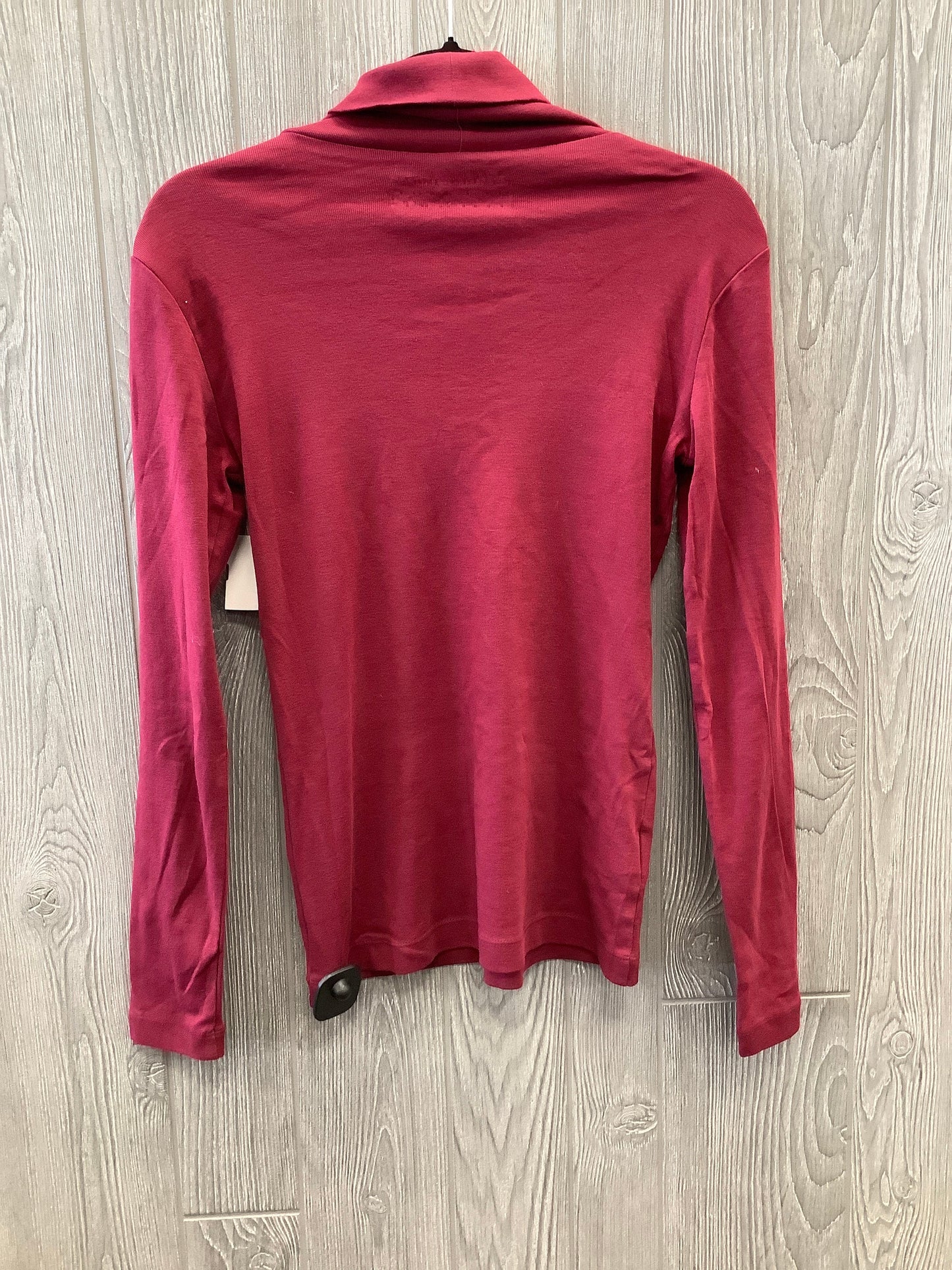 Top Long Sleeve By Eddie Bauer In Red, Size: S