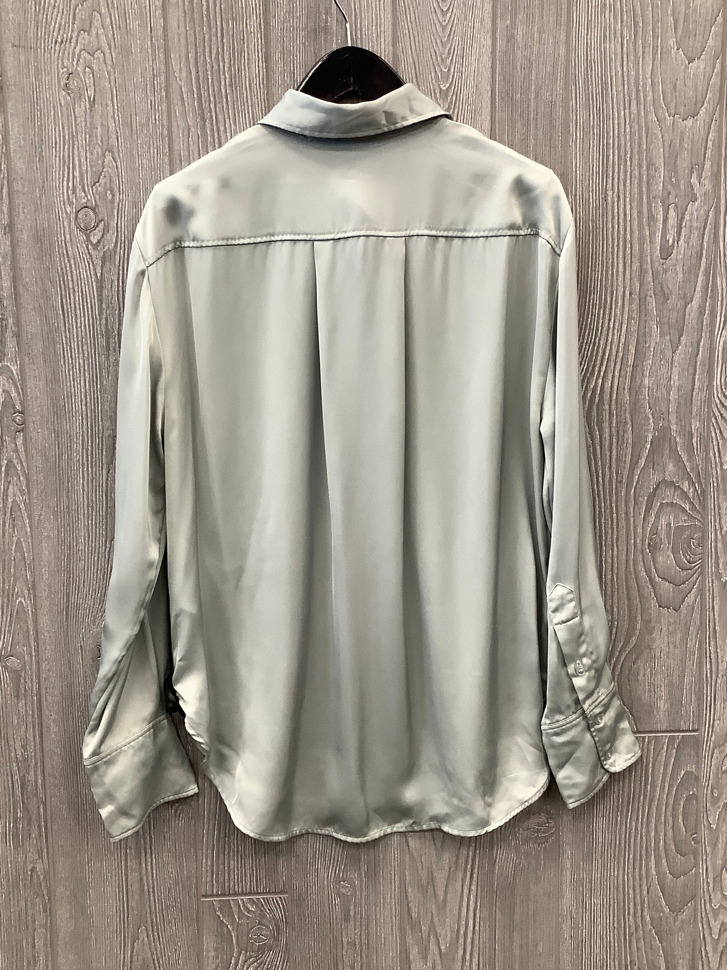 Top Long Sleeve By H&m In Green, Size: S