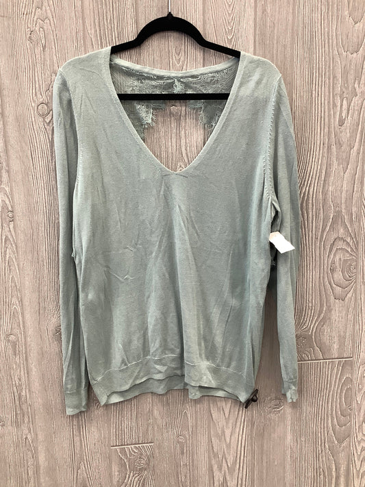 Top Long Sleeve By Maurices In Green, Size: Xl