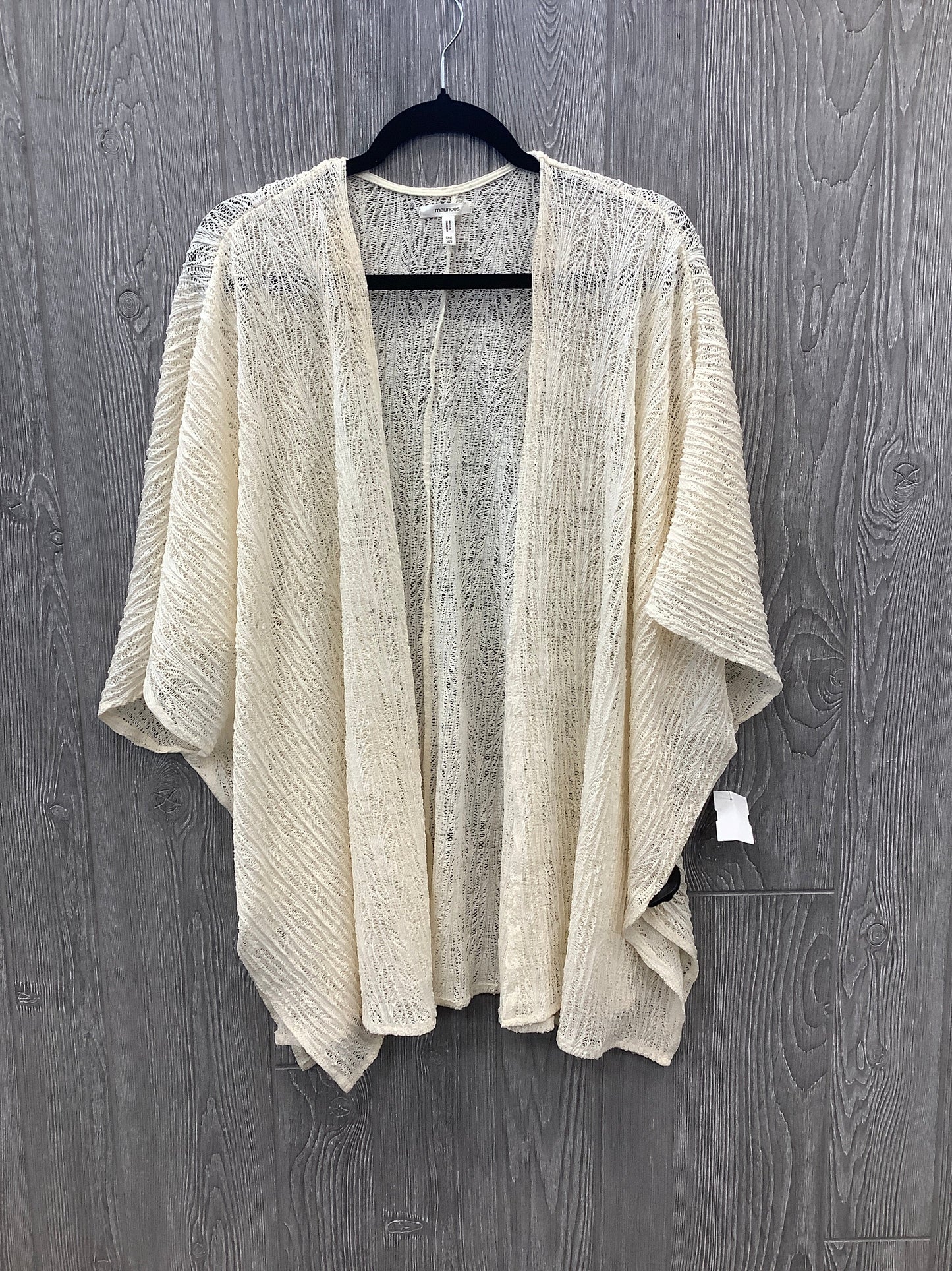 Cardigan By Maurices In Cream, Size: Onesize